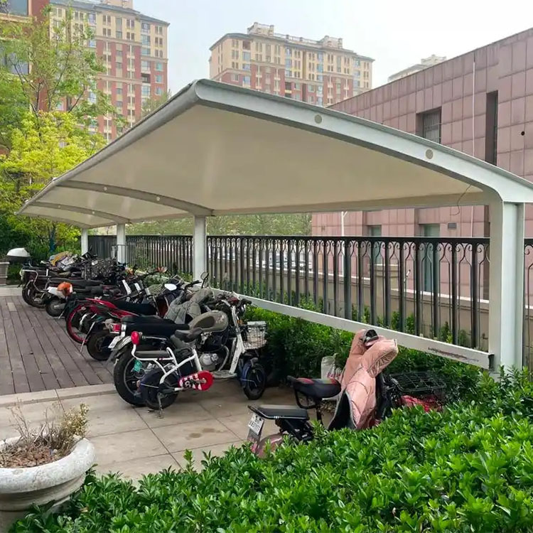 舒城县膜结构电动车棚